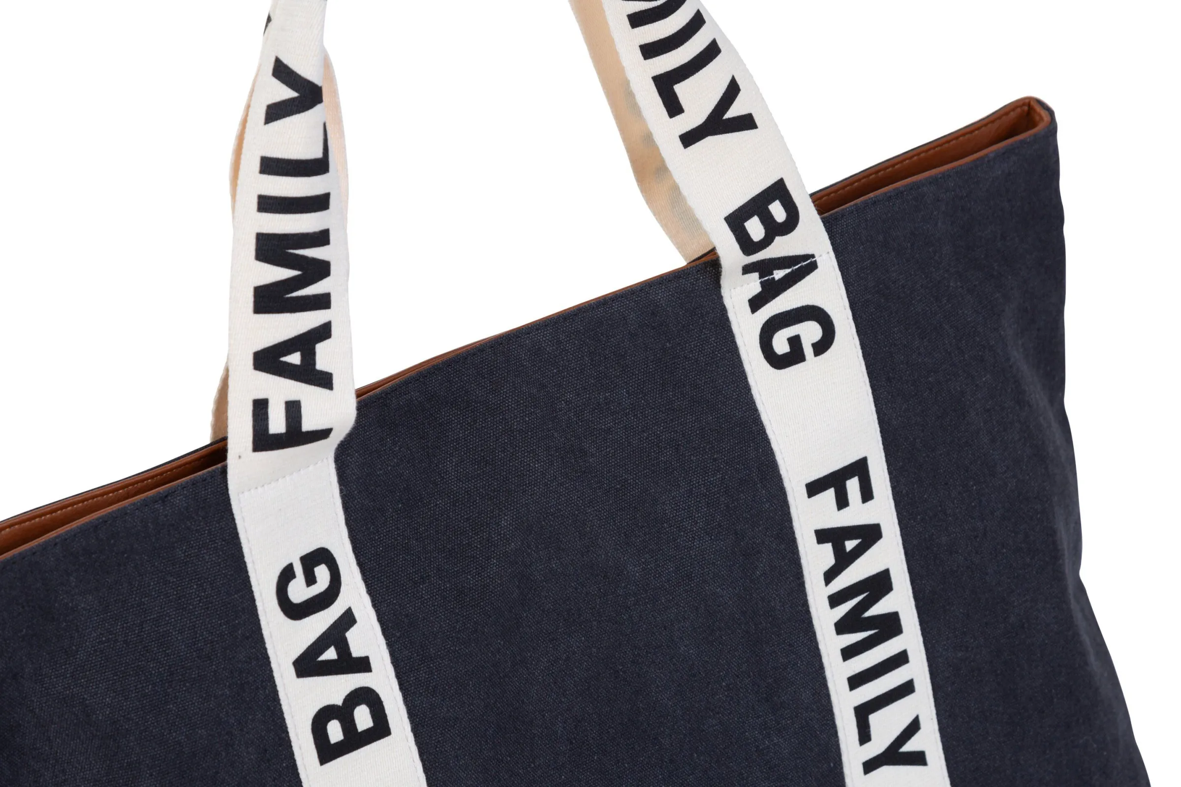Childhome Signature Collection|Family Bag-Family Bag Sac A Langer - Signature - Canvas - Noir