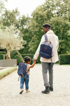 Childhome Signature Collection|Family Club-Family Club Signature Sac a Dos - Urban Navy