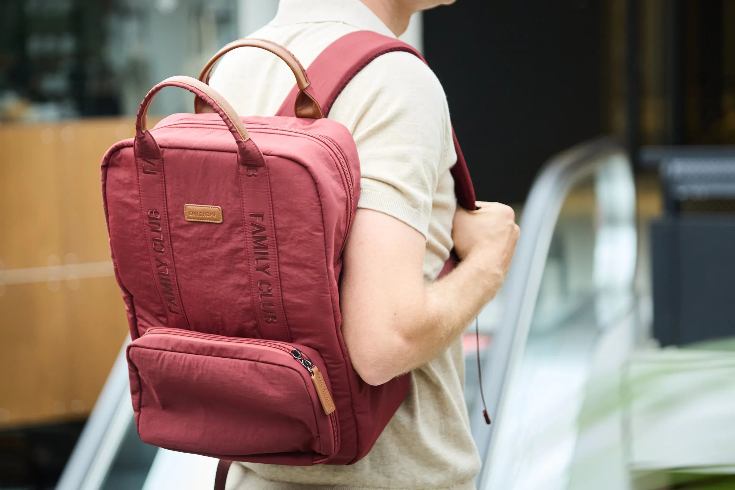 Childhome Signature Collection|Family Club-Family Club Signature Sac a Dos - Urban Bordeaux