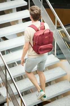 Childhome Signature Collection|Family Club-Family Club Signature Sac a Dos - Urban Bordeaux