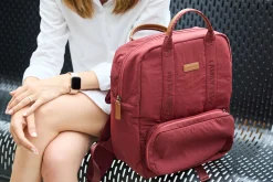 Childhome Signature Collection|Family Club-Family Club Signature Sac a Dos - Urban Bordeaux