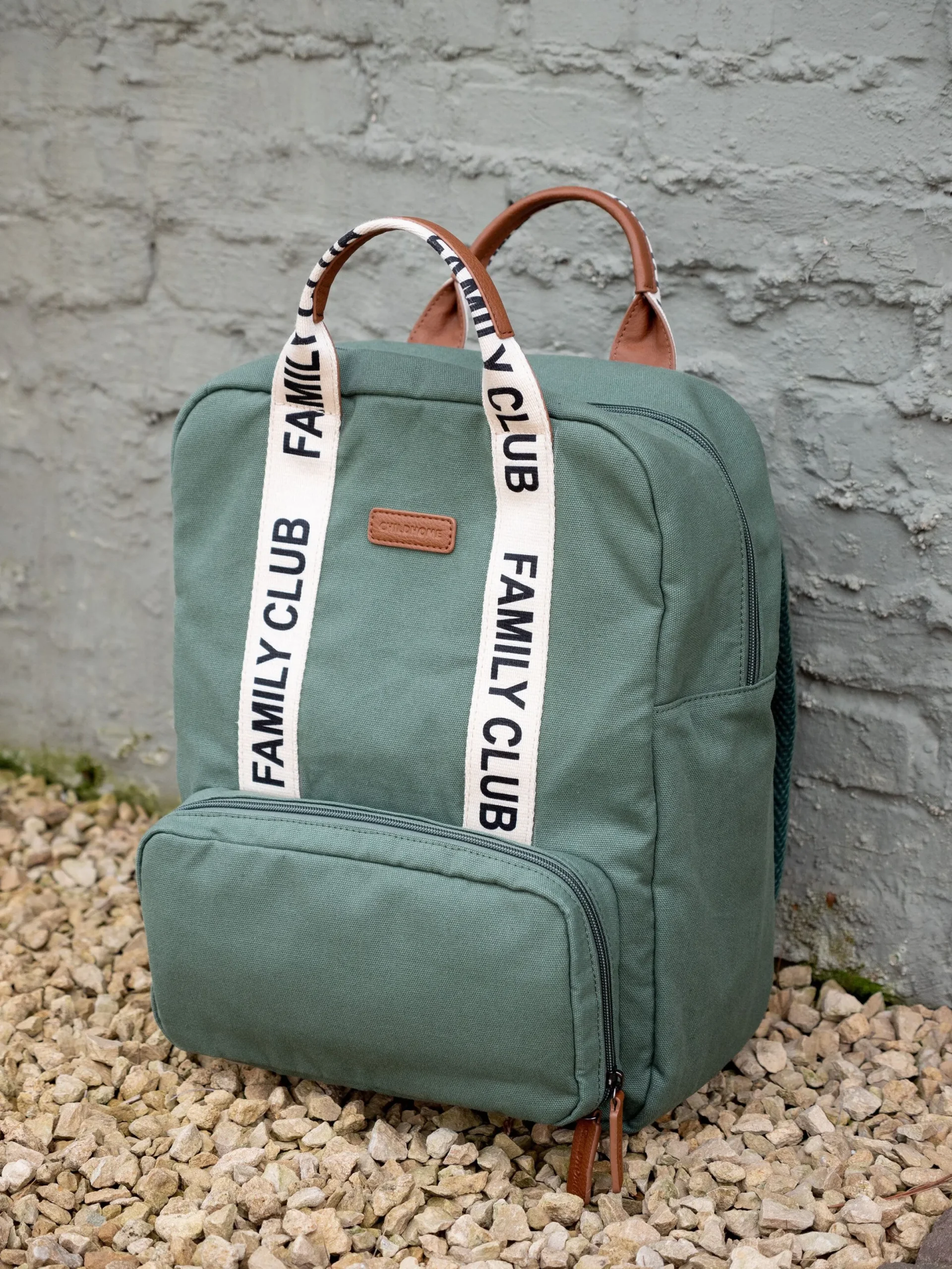 Childhome Signature Collection|Family Club-Family Club Signature Sac a Dos - Vert