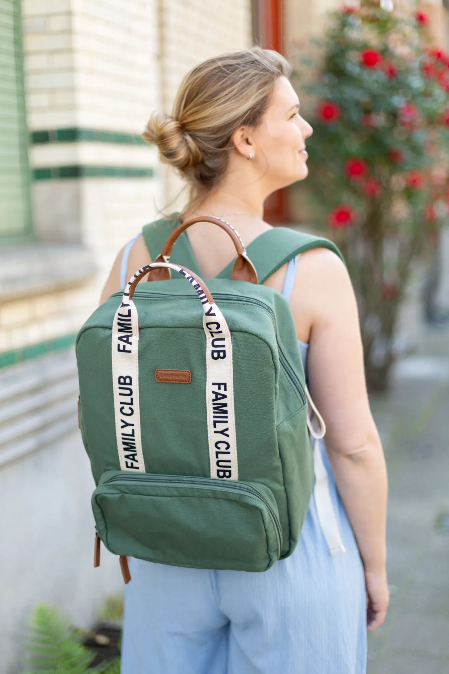 Childhome Signature Collection|Family Club-Family Club Signature Sac a Dos - Vert