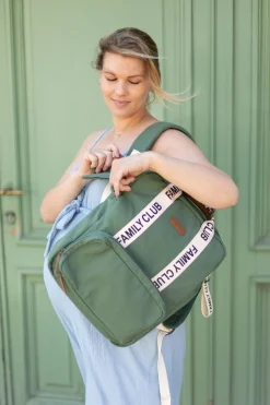 Childhome Signature Collection|Family Club-Family Club Signature Sac a Dos - Vert