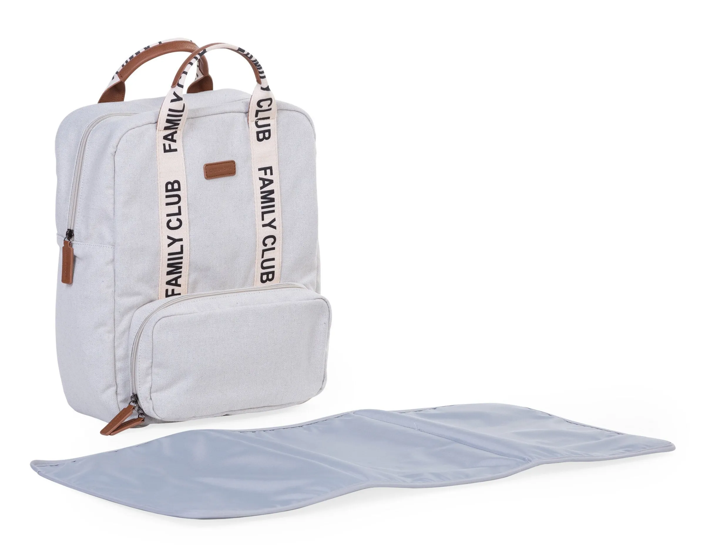 Childhome Signature Collection|Family Club-Family Club Signature Sac a Dos - Ecru