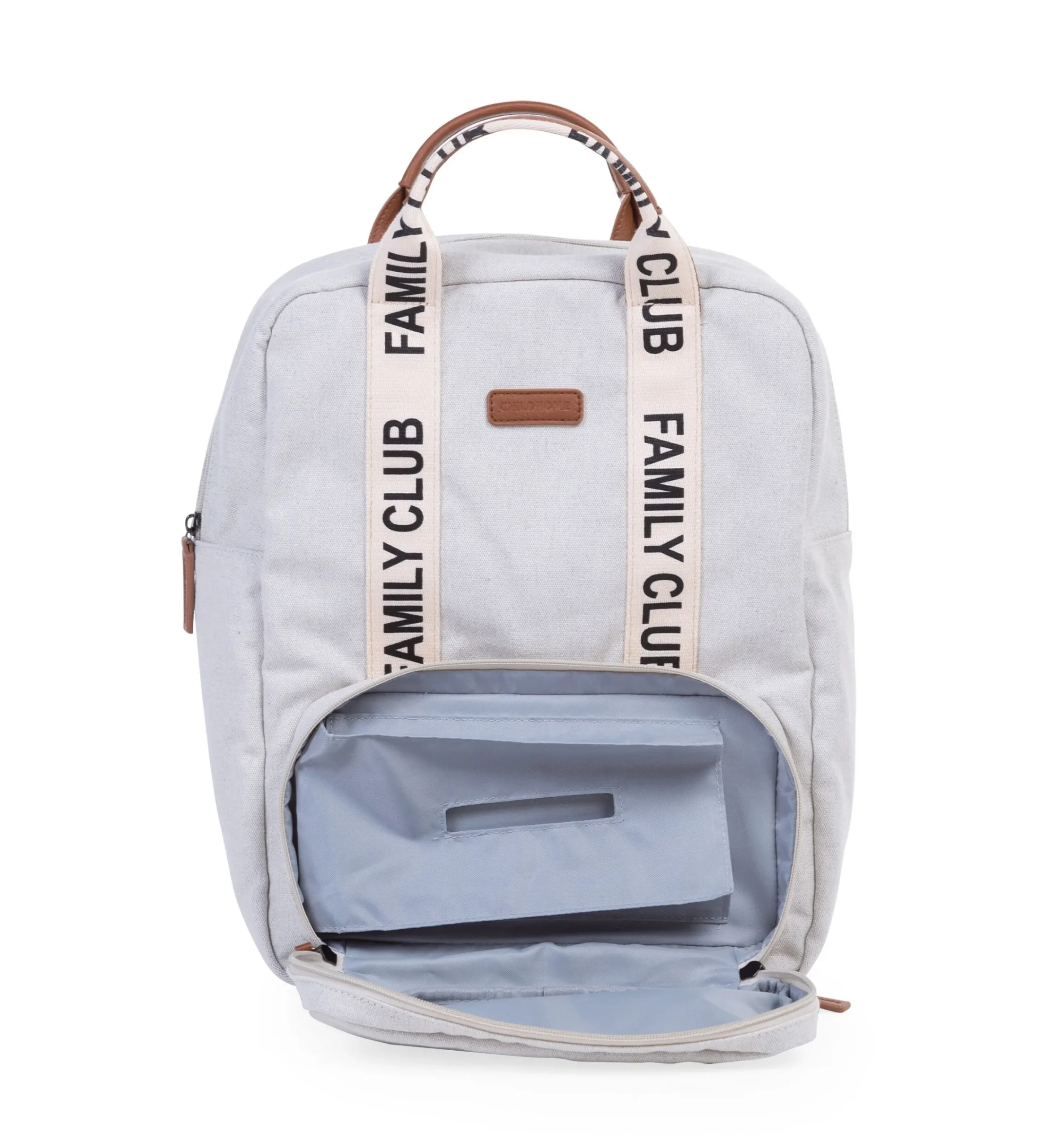 Childhome Signature Collection|Family Club-Family Club Signature Sac a Dos - Ecru