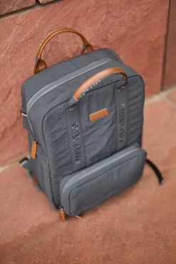 Childhome Signature Collection|Family Club-Family Club Signature Sac a Dos - Urban Gris Foncé