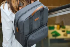 Childhome Signature Collection|Family Club-Family Club Signature Sac a Dos - Urban Gris Foncé
