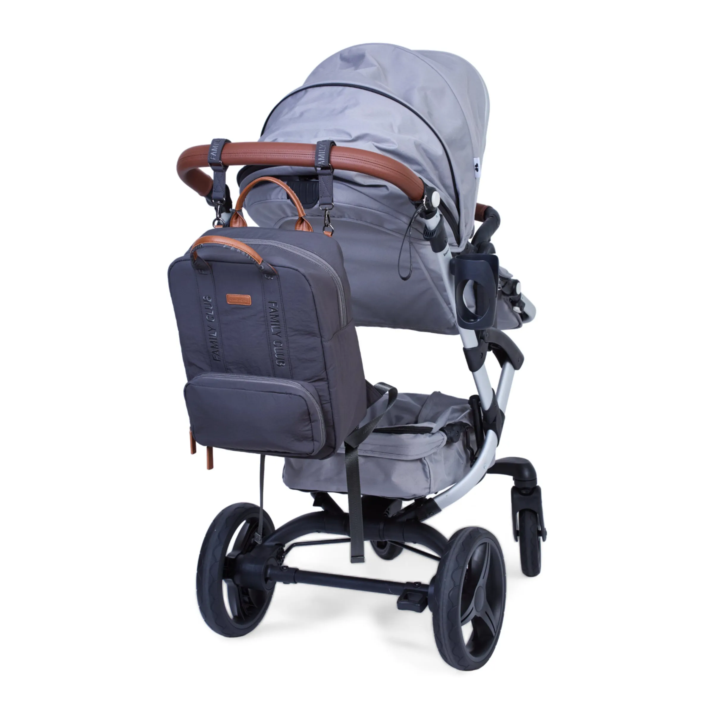 Childhome Signature Collection|Family Club-Family Club Signature Sac a Dos - Urban Gris Foncé