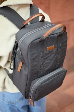 Childhome Signature Collection|Family Club-Family Club Signature Sac a Dos - Urban Gris Foncé