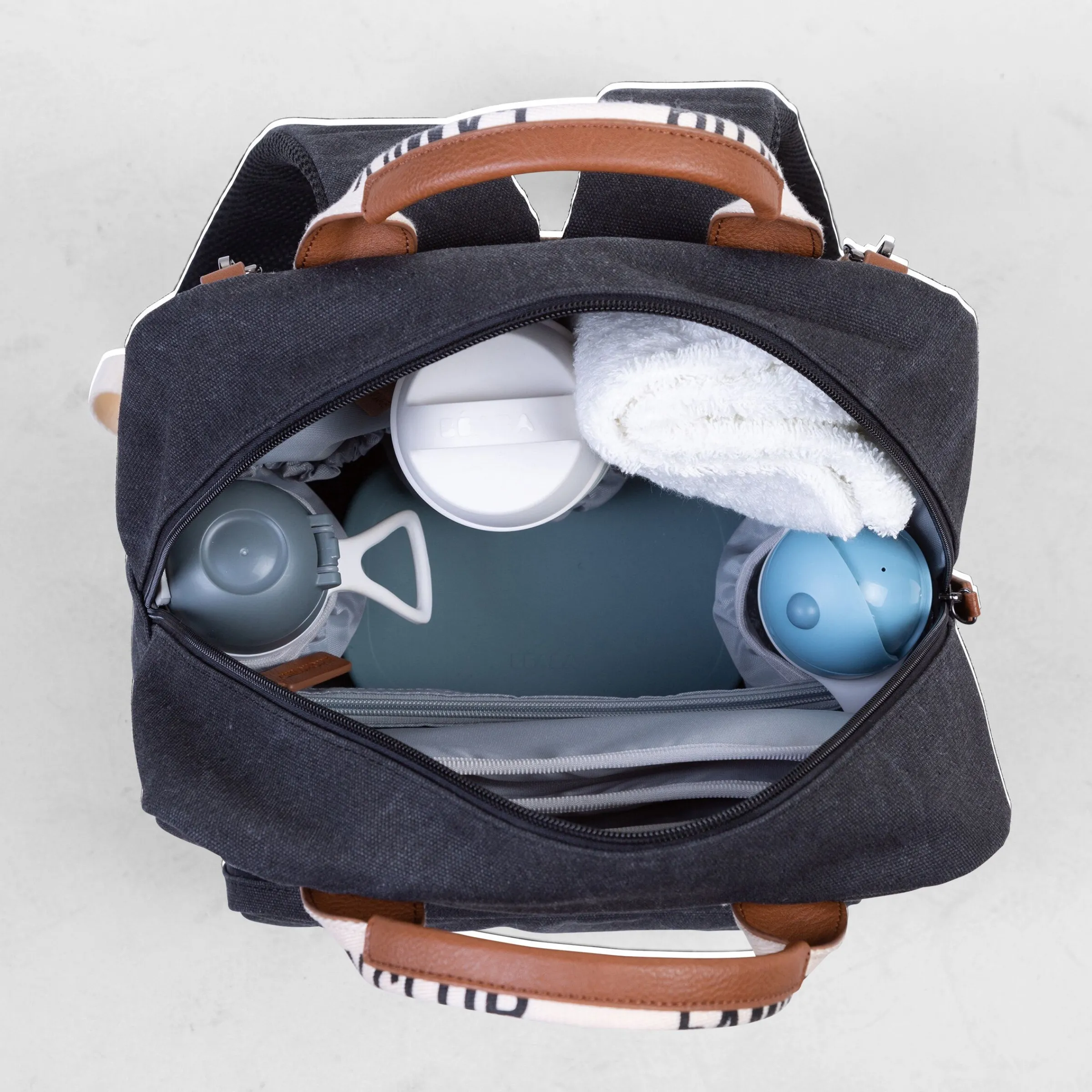 Childhome Signature Collection|Family Club-Family Club Signature Sac a Dos - Noir