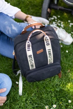 Childhome Signature Collection|Family Club-Family Club Signature Sac a Dos - Noir