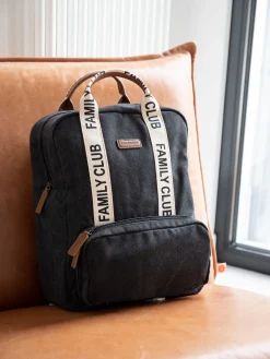 Childhome Signature Collection|Family Club-Family Club Signature Sac a Dos - Noir