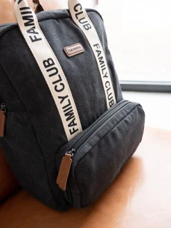 Childhome Signature Collection|Family Club-Family Club Signature Sac a Dos - Noir