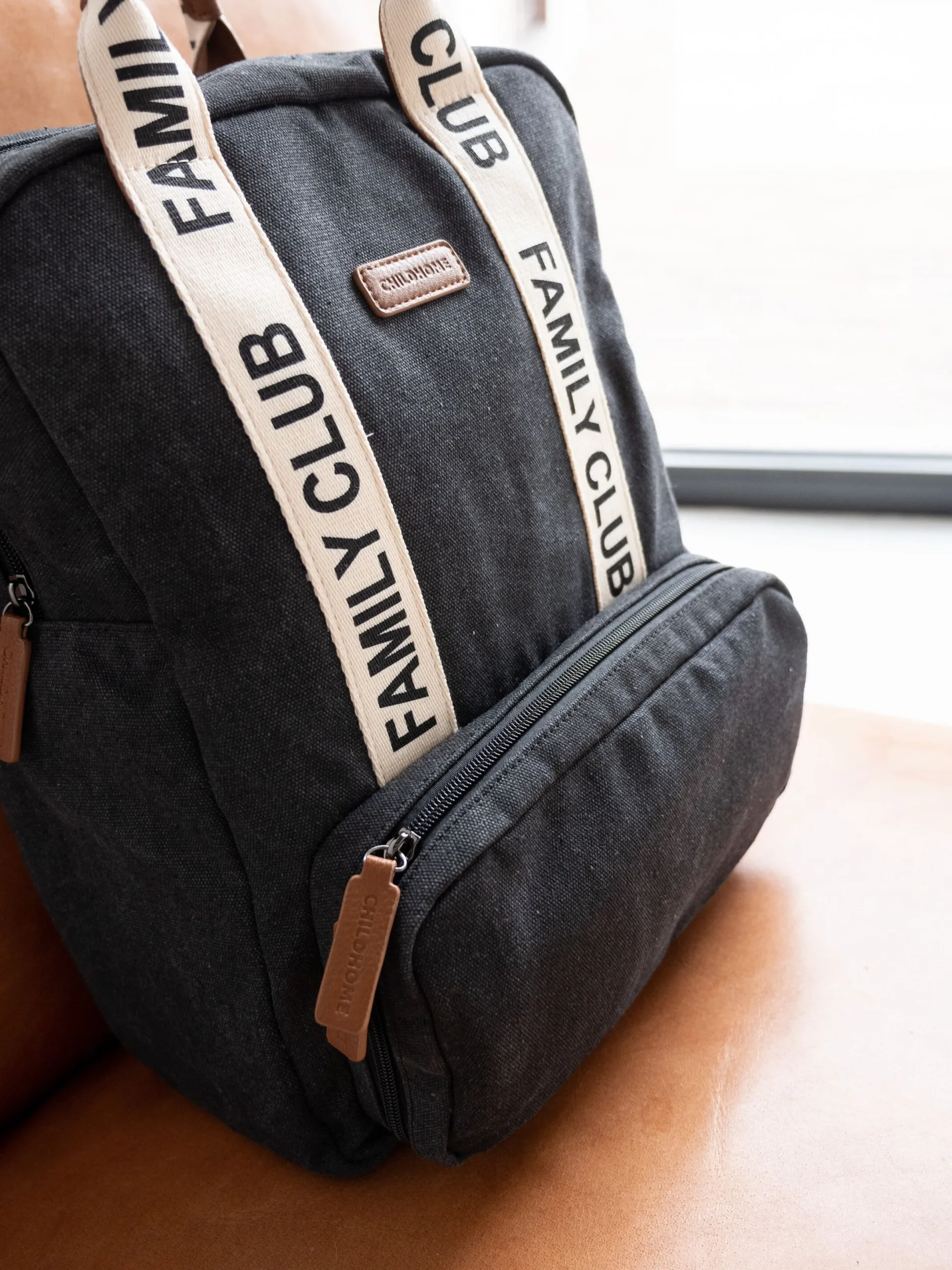 Childhome Signature Collection|Family Club-Family Club Signature Sac a Dos - Noir