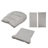 Childhome Pièces De Rechange-Fauteuil A Bascule Rond - Ensemble de coussins - Canvas gris