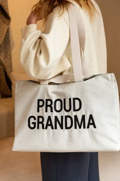 Childhome Grandparents Bag|Grandparents Bag-Grandma Bag - Toile - Ecru