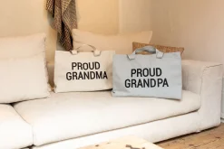 Childhome Grandparents Bag|Grandparents Bag-Grandpa Bag - Toile - Gris
