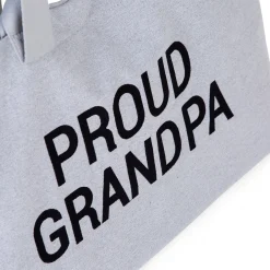 Childhome Grandparents Bag|Grandparents Bag-Grandpa Bag - Toile - Gris