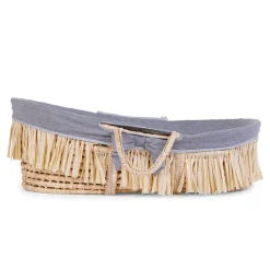 Childhome Habillages Couffin Moise-Habillage Panier Moise - Jersey - Gris