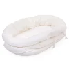 Childhome Berceaux Habillages-Housse de berceau en rotin jersery blanc cassé