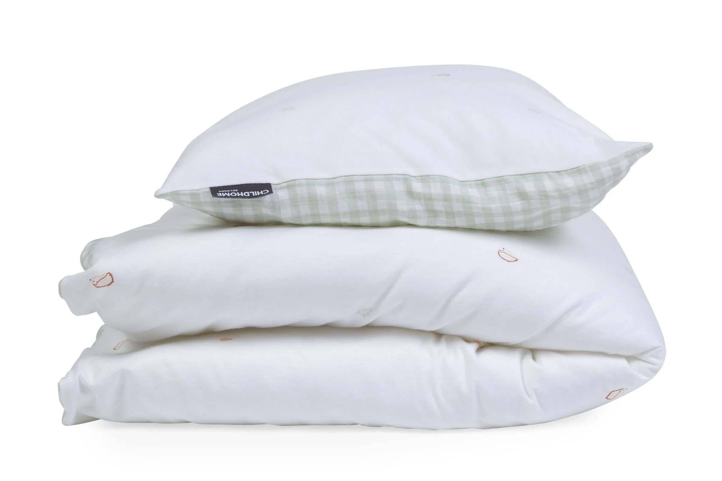 Childhome Housses De Couette-Housse De Couette + Taie d’oreiller - 100x140 Cm - Jersey -