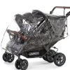 Childhome Housses De Protection & De Pluie-Housse de pluie Quadruple anthracite