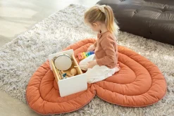 Childhome Housses À Langer-Housse Pour Matelas A Langer - Jersey - Forêt - Mousseline V