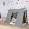 Childhome Cadres De Lit|Lits D'enfant Et De Bébé-Lit Tipi - 70x140 Cm - Bois - Naturel Blanc