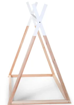 Childhome Cadres De Lit|Lits D'enfant Et De Bébé-Lit Tipi - 70x140 Cm - Bois - Naturel Blanc