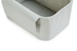 Childhome Paniers De Rangement-Lot de 3 paniers de rangement suspendus Polyester gris