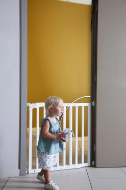 Childhome Portes De Sécurité-Maestro Barriere De Porte/Escalier - 73,5-104 Cm - Bois - Bl