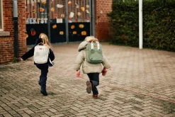Childhome Kids Bags|Kids Bags-Mini Club Sac a dos Enfant - Signature - Canvas - Vert
