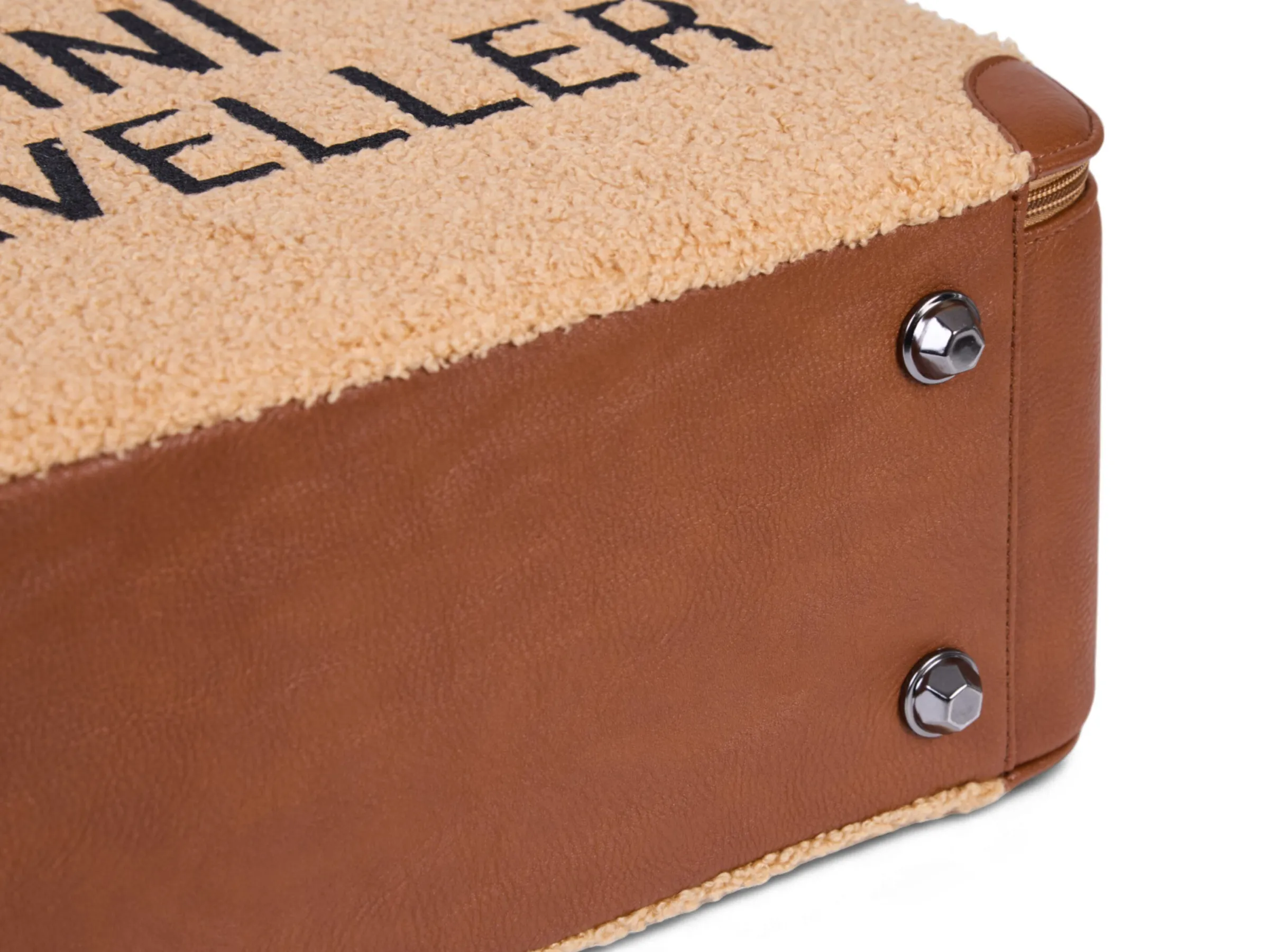 Childhome Kids Bags|Kids Bags-Mini Traveller Valise Enfant - Teddy Brun