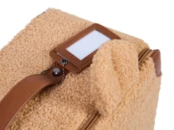 Childhome Kids Bags|Kids Bags-Mini Traveller Valise Enfant - Teddy Brun