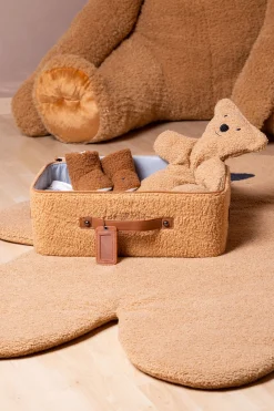 Childhome Kids Bags|Kids Bags-Mini Traveller Valise Enfant - Teddy Brun