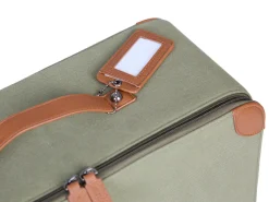 Childhome Kids Bags|Kids Bags-Mini Traveller Valise Enfant - Toile - Kaki