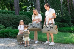 Childhome Kids Bags|Kids Bags-Mini Traveller Valise Enfant - Toile - Kaki