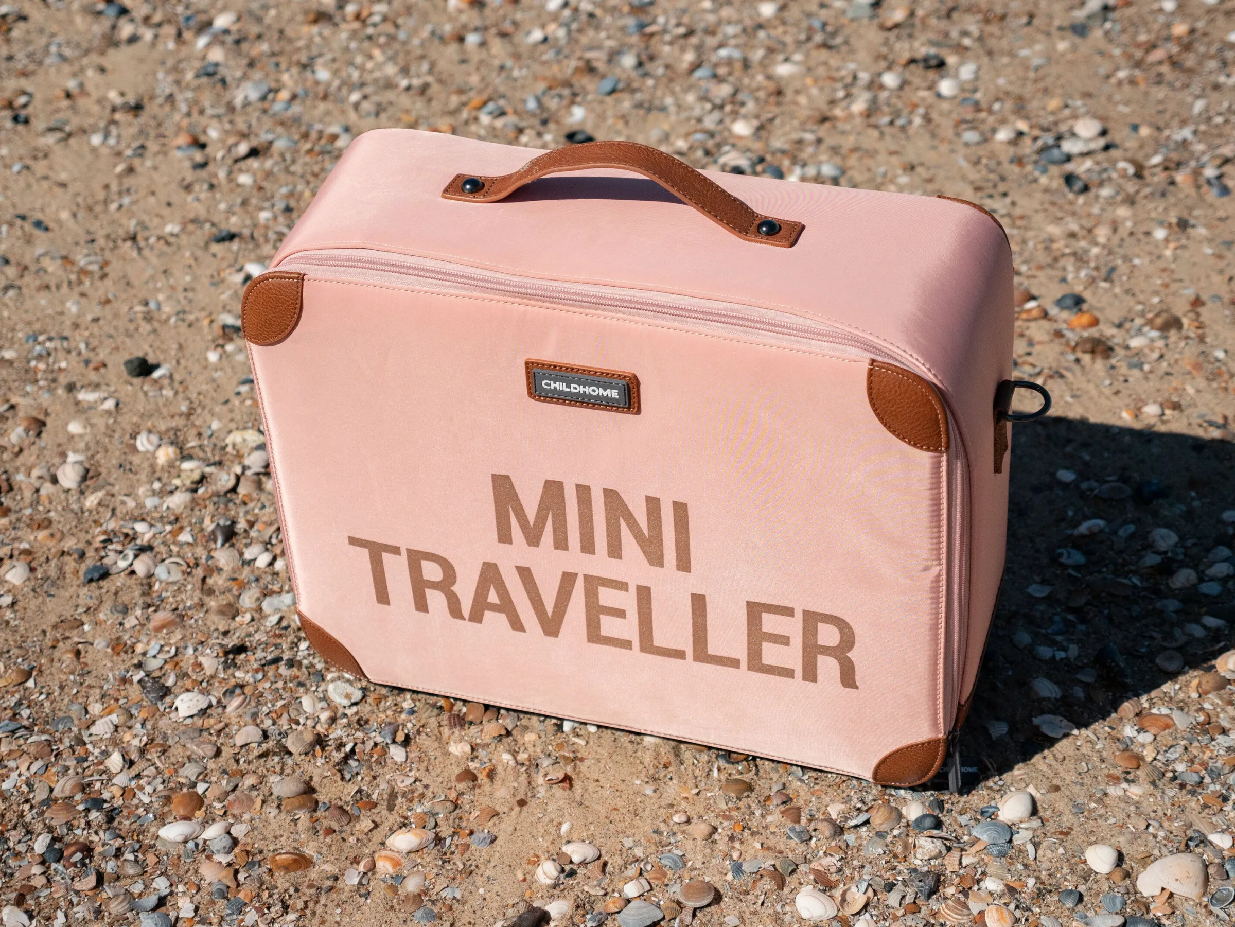 Childhome Kids Bags|Kids Bags-Mini Traveller Valise Enfant - Rose Cuivre