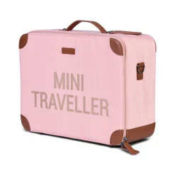Childhome Kids Bags|Kids Bags-Mini Traveller Valise Enfant - Rose Cuivre