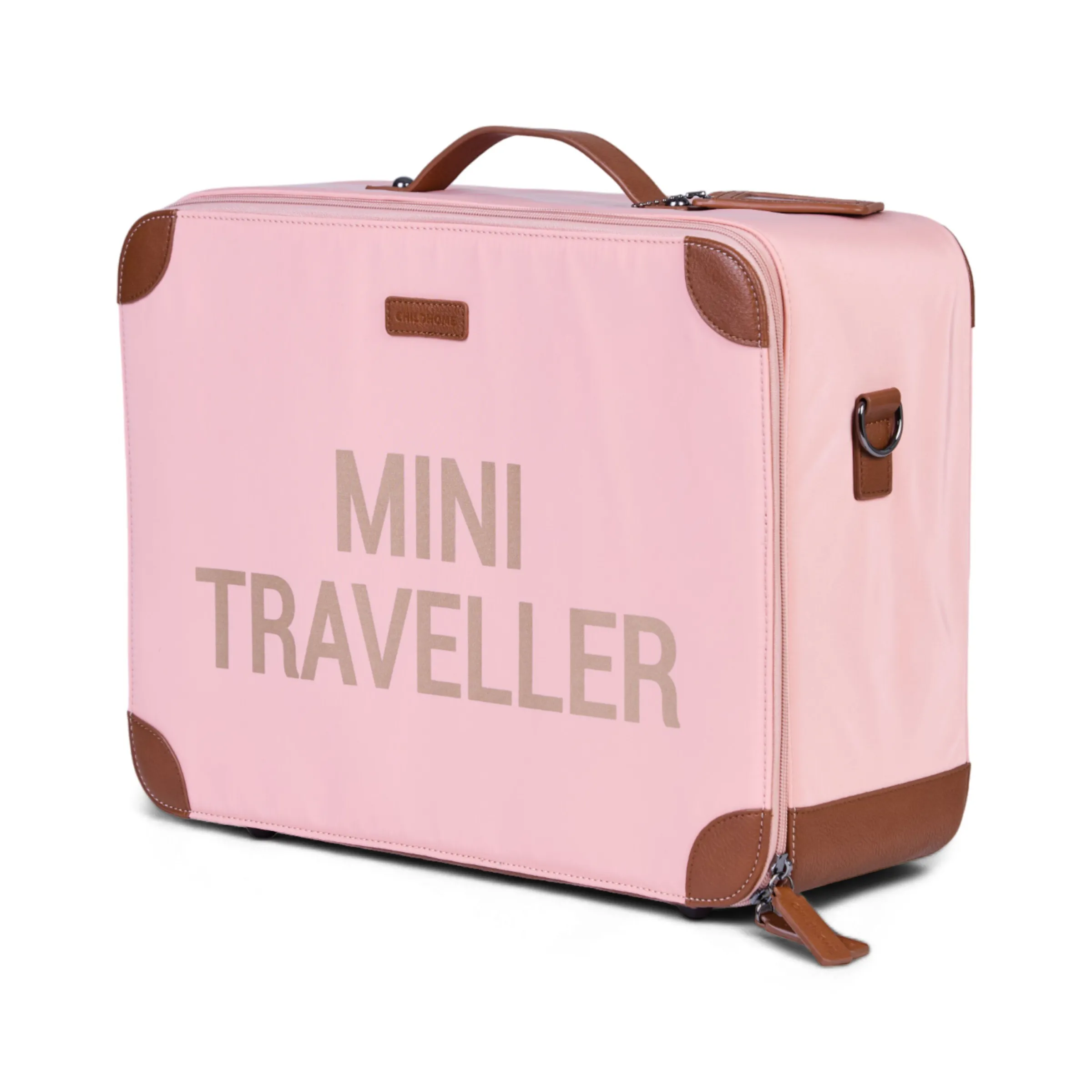 Childhome Kids Bags|Kids Bags-Mini Traveller Valise Enfant - Rose Cuivre