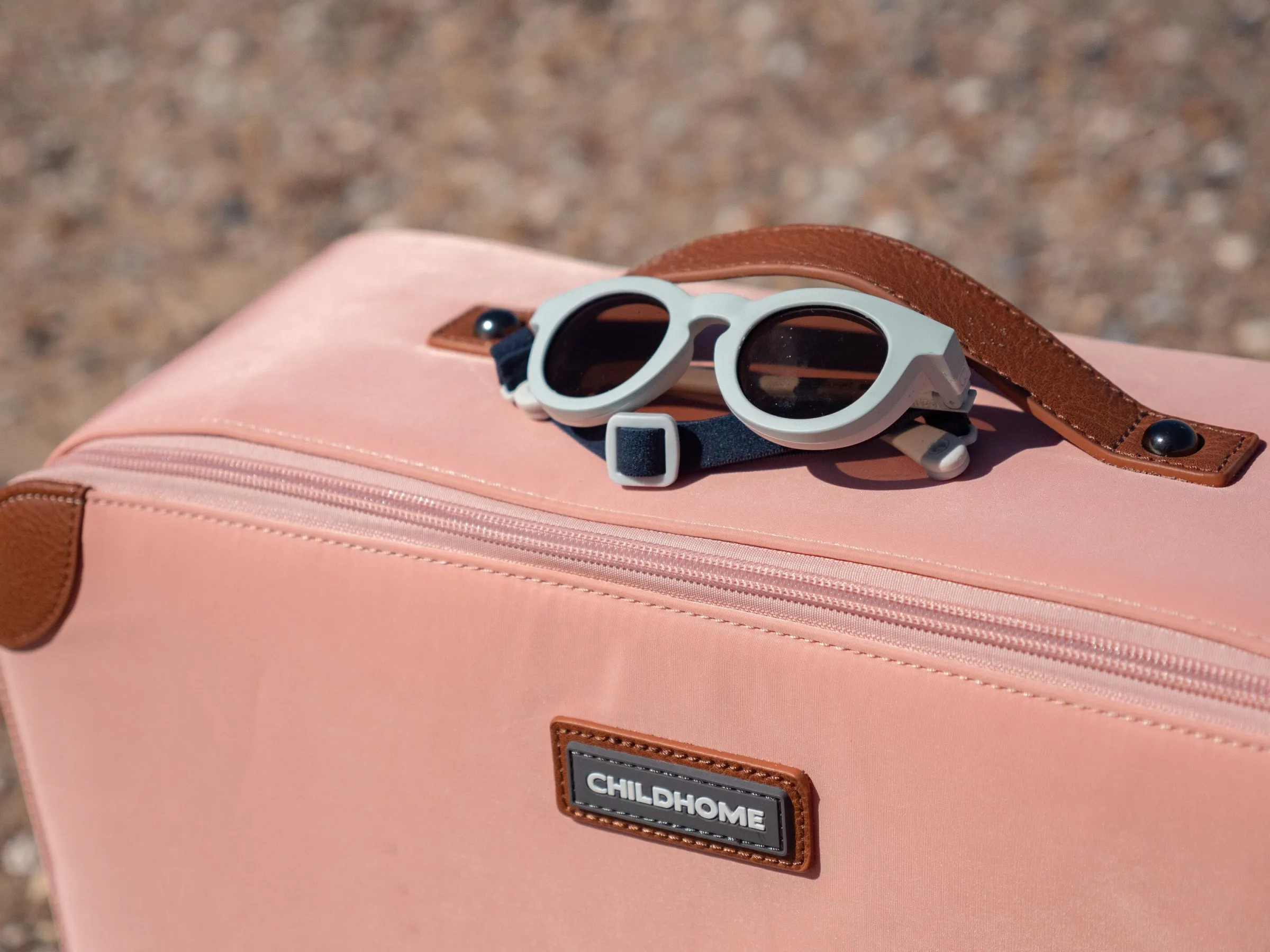 Childhome Kids Bags|Kids Bags-Mini Traveller Valise Enfant - Rose Cuivre