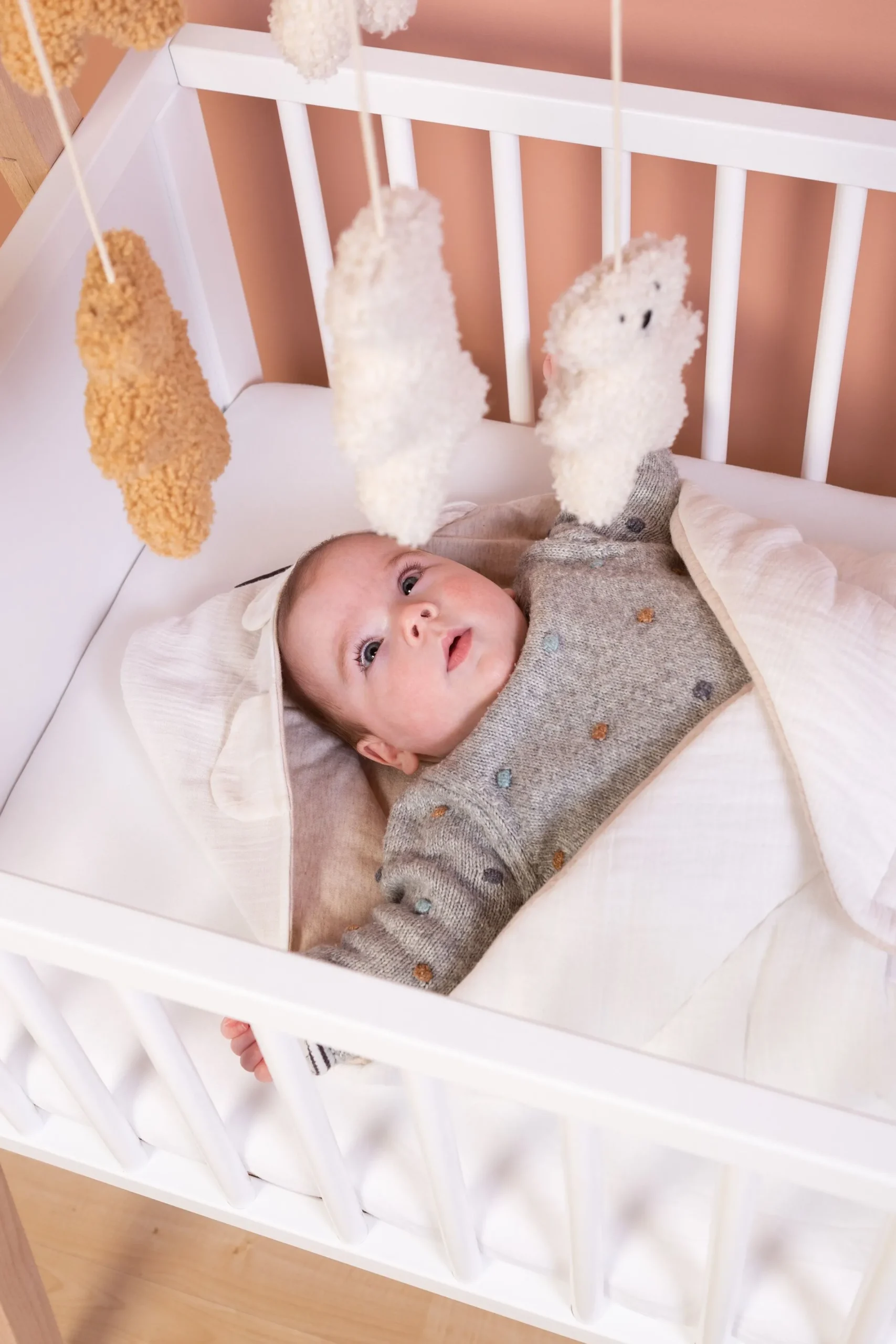 Childhome Baby Gyms & Mobile-Mobile - Teddy