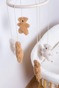 Childhome Baby Gyms & Mobile-Mobile - Teddy