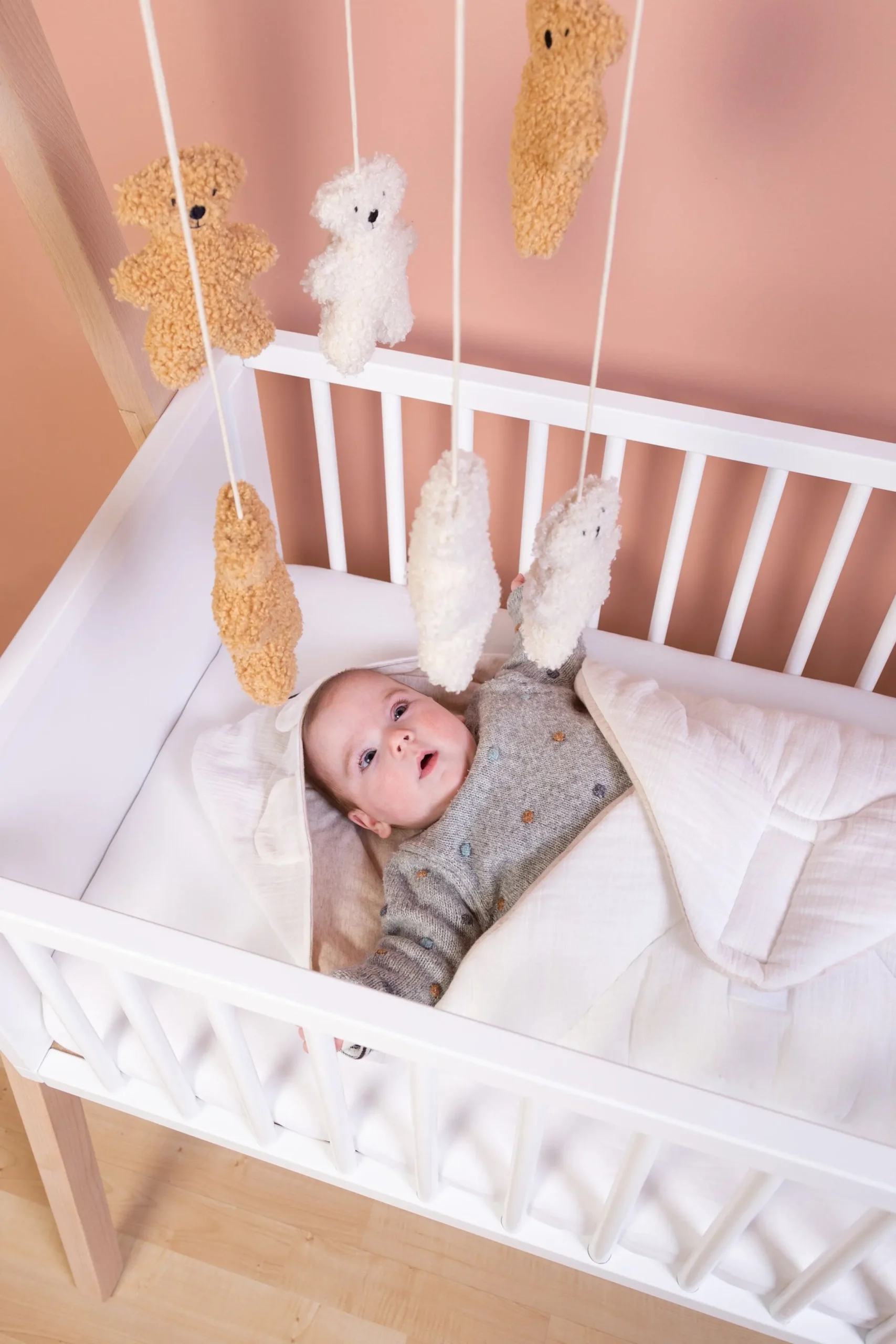 Childhome Baby Gyms & Mobile-Mobile - Teddy