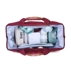 Childhome Signature Collection|Mommy Bag ®-Mommy Bag ® Sac A Langer – Signature - Urban Bordeaux