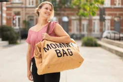 Childhome Mommy Bag ®|Mommy Bag ®-Mommy Bag ® Sac A Langer - Teddy Brun