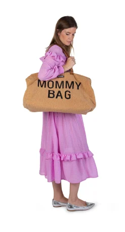 Childhome Mommy Bag ®|Mommy Bag ®-Mommy Bag ® Sac A Langer - Teddy Brun