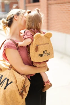Childhome Mommy Bag ®|Mommy Bag ®-Mommy Bag ® Sac A Langer - Teddy Brun