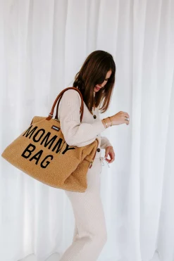Childhome Mommy Bag ®|Mommy Bag ®-Mommy Bag ® Sac A Langer - Teddy Brun